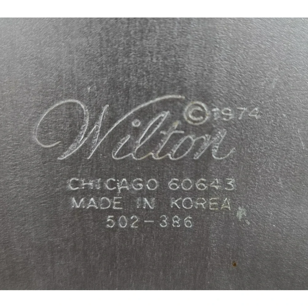 VTG 1974‎ WILTON  Lamb Cake Pans 3D 2 Piece Aluminum Easter Shower Approx 9x7x6